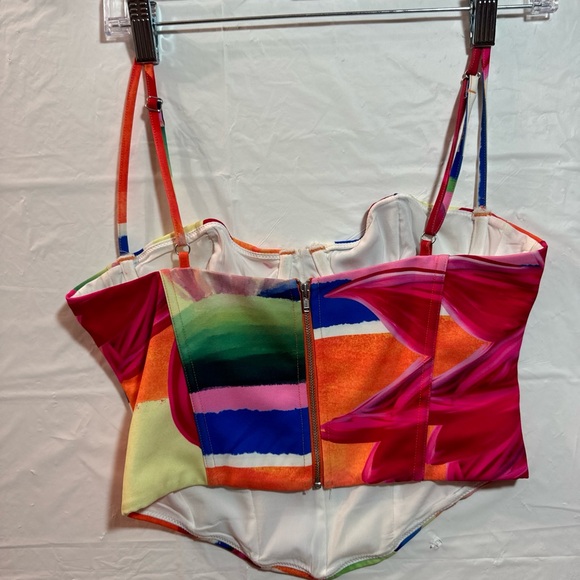 Colorful Abstract Two-Piece Set - Picture 3 of 5